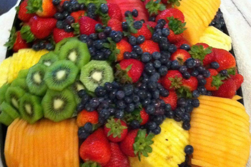 fresh fruit platter