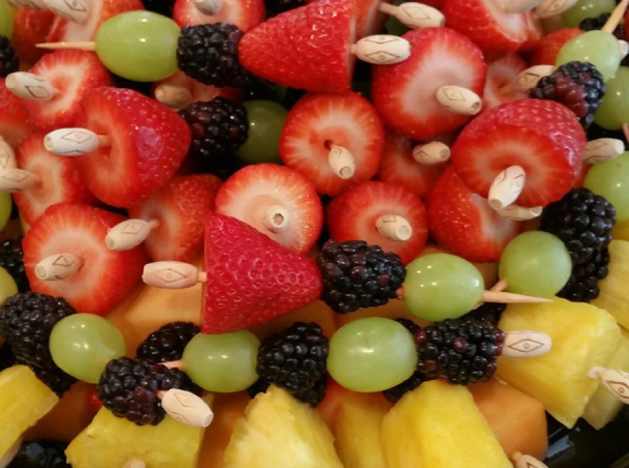 fresh fruit platter